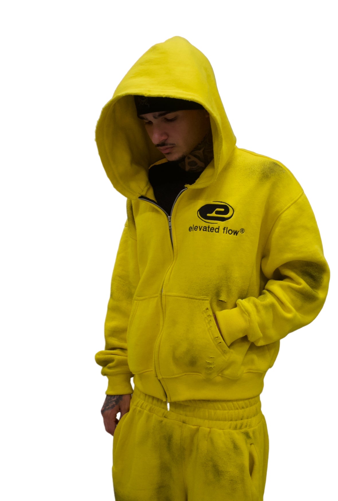 Elevated Essential Heavyweight Hoodie Yellow