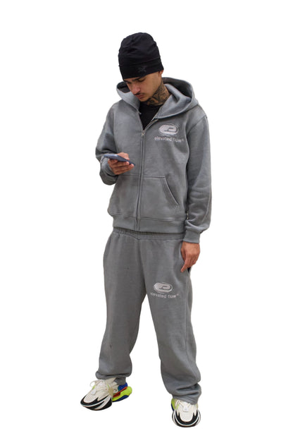 Elevated Essential Heavyweight Sweatsuits Grey