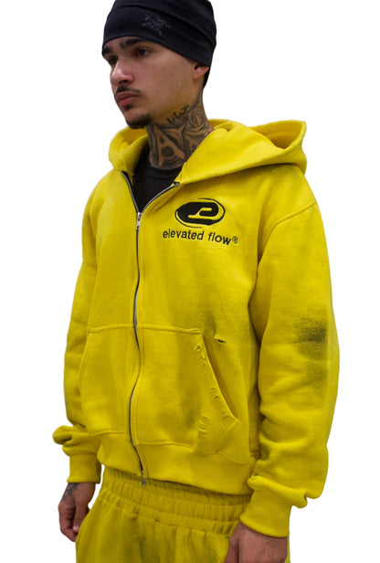 Elevated Essential Heavyweight Hoodie Yellow