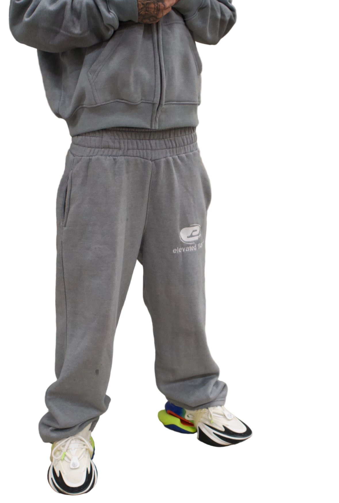 Elevated Essential Heavyweight Sweatsuits Grey